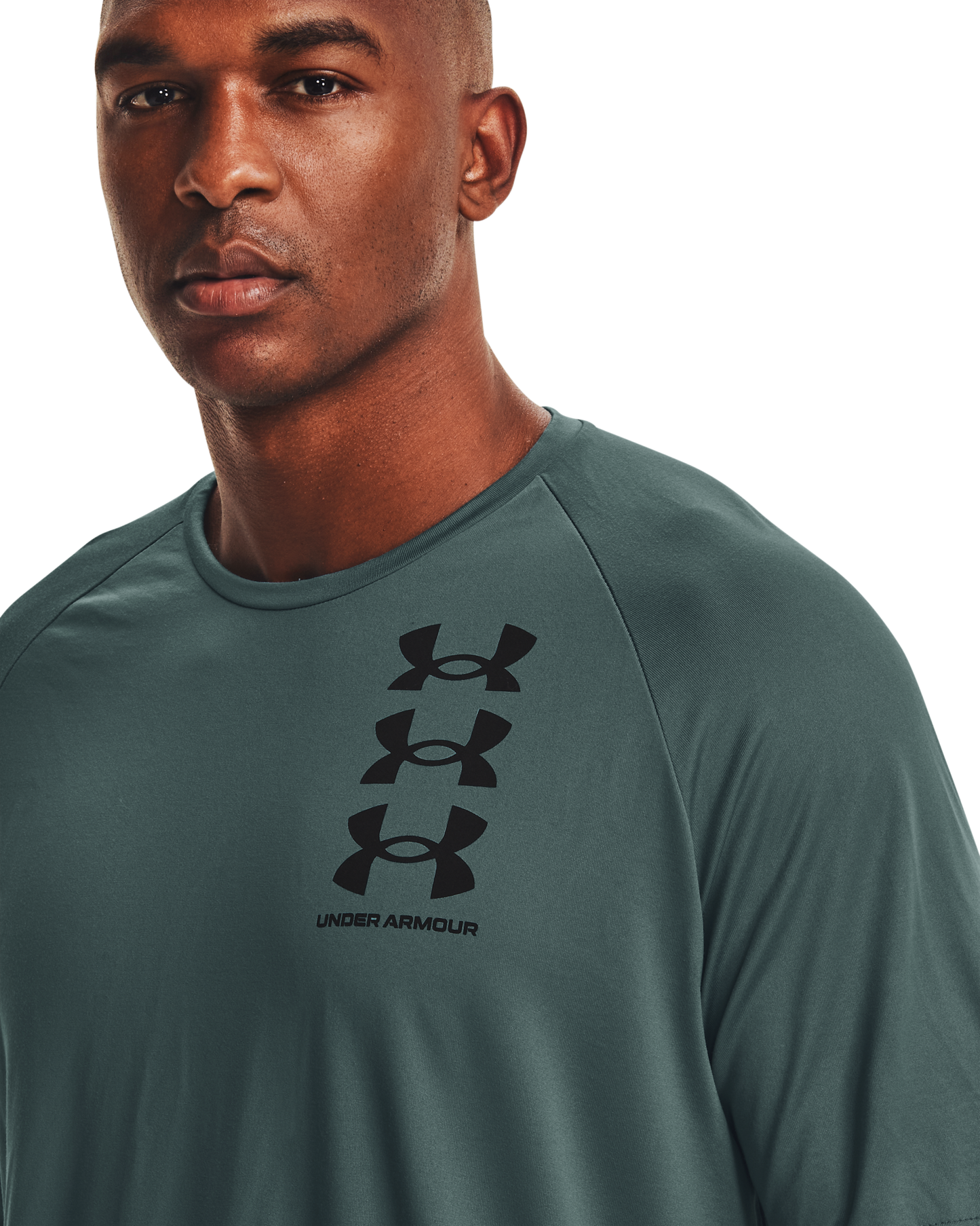 Men's UA Tech™ Triple Logo Short Sleeve