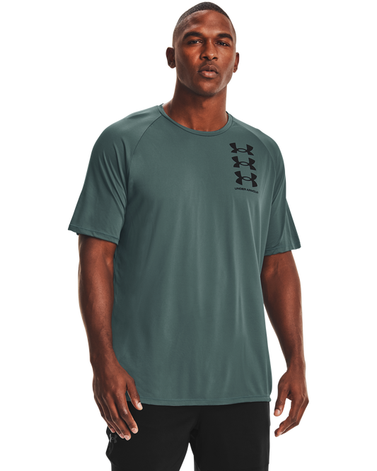 Men's UA Tech™ Triple Logo Short Sleeve