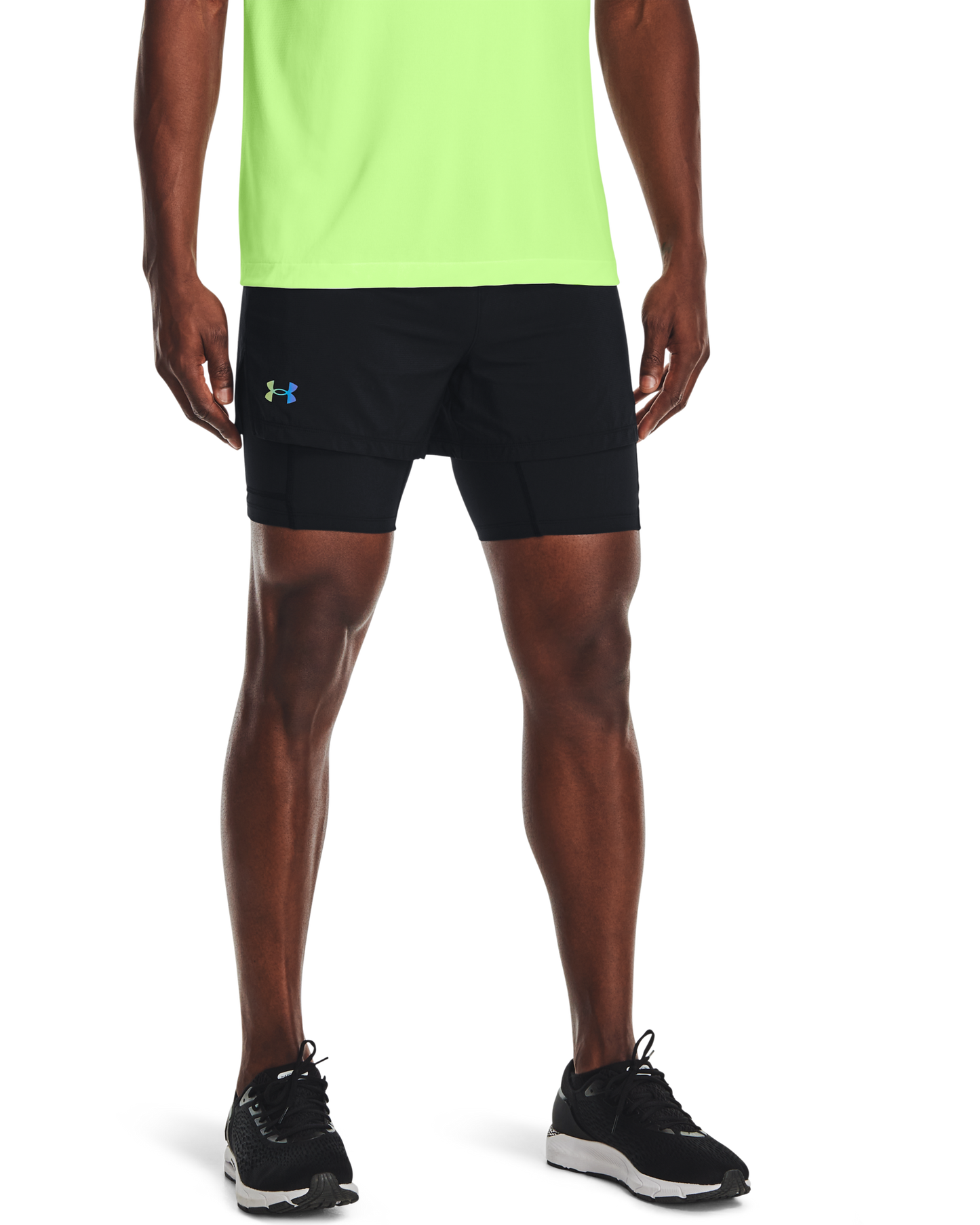 Men's UA RUSH™ Run 2-in-1 Shorts