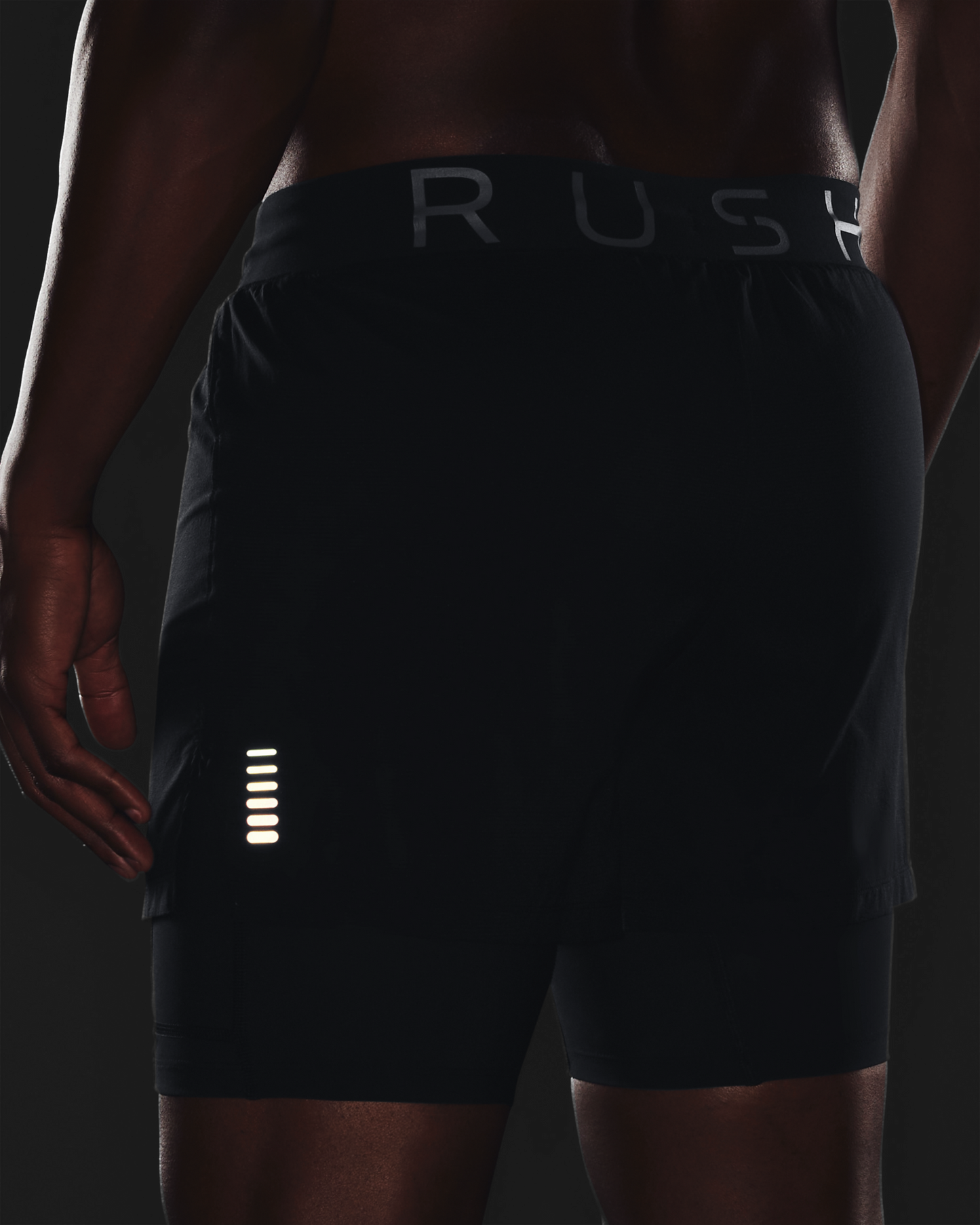 Men's UA RUSH™ Run 2-in-1 Shorts