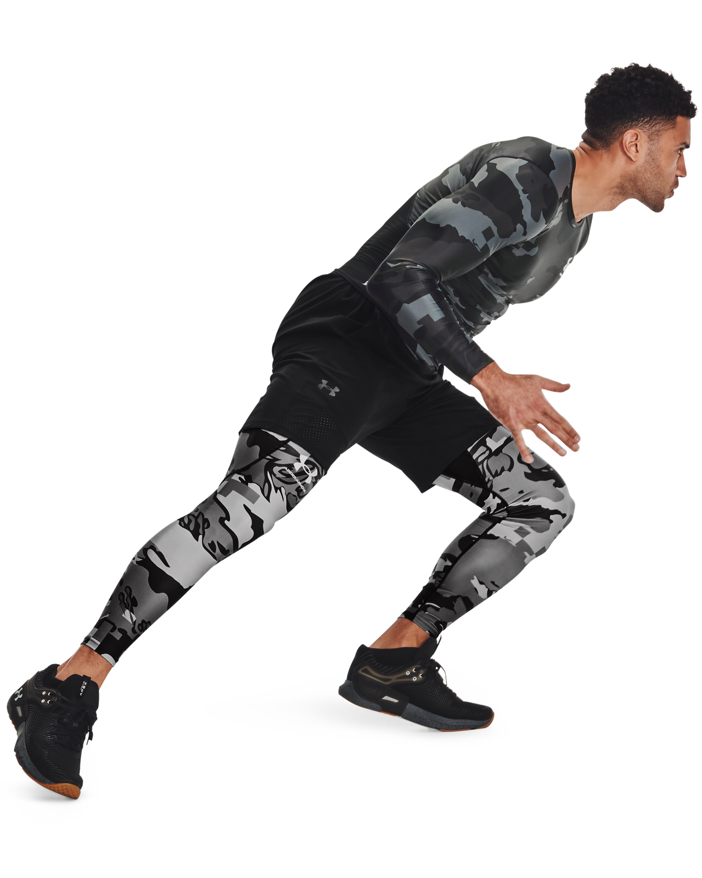 Men's UA Iso-Chill Printed Leggings