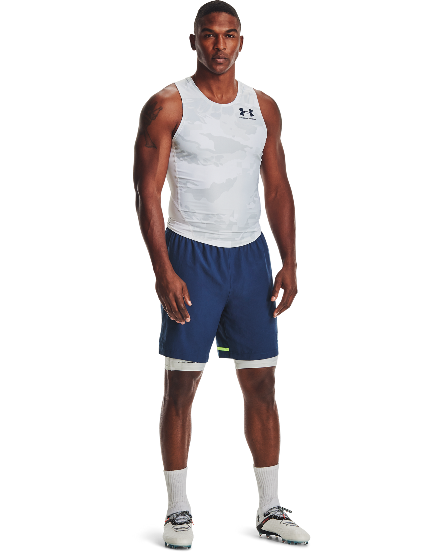 Men's UA Iso-Chill Compression Print Long Shorts