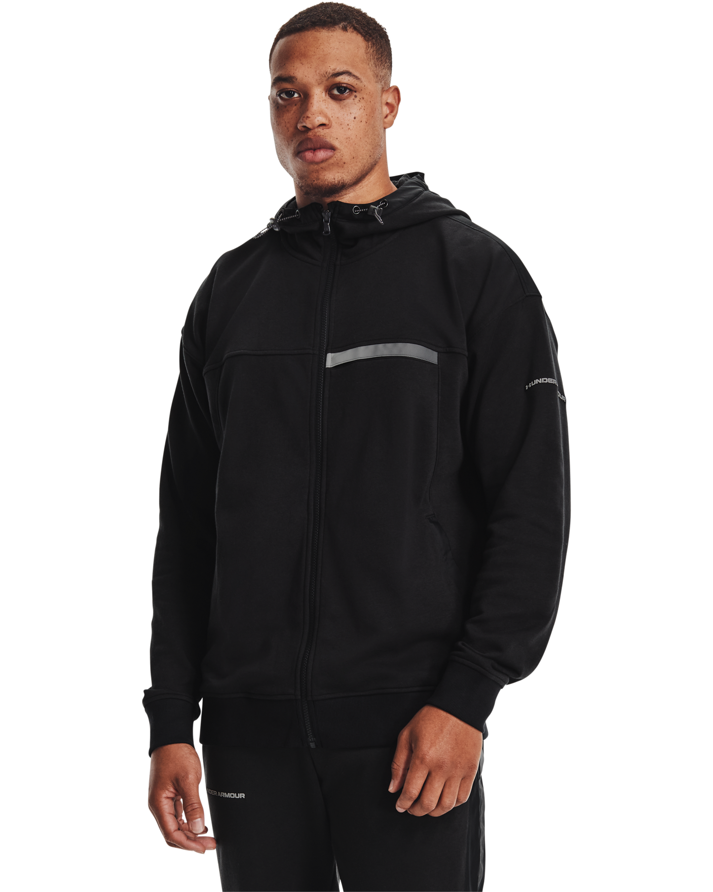 Men's UA Rival Terry AMP Full Zip Hoodie