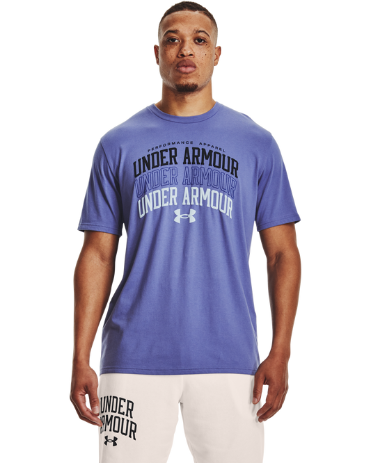 Men's UA Multi Color Collegiate Short Sleeve