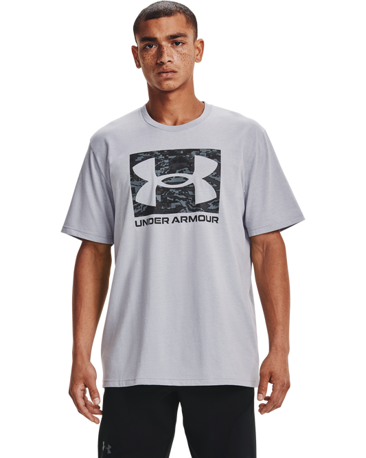 Men's UA ABC Camo Boxed Logo Short Sleeve