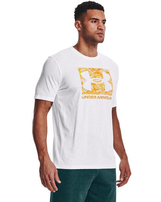 Men's UA ABC Camo Boxed Logo Short Sleeve