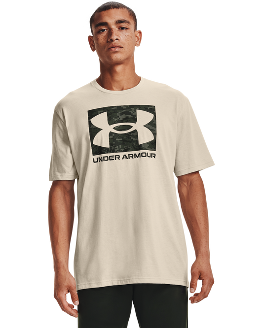 Men's UA ABC Camo Boxed Logo Short Sleeve