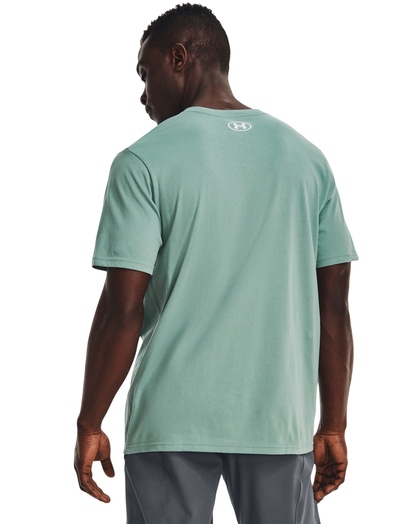 Men's UA ABC Camo Boxed Logo Short Sleeve