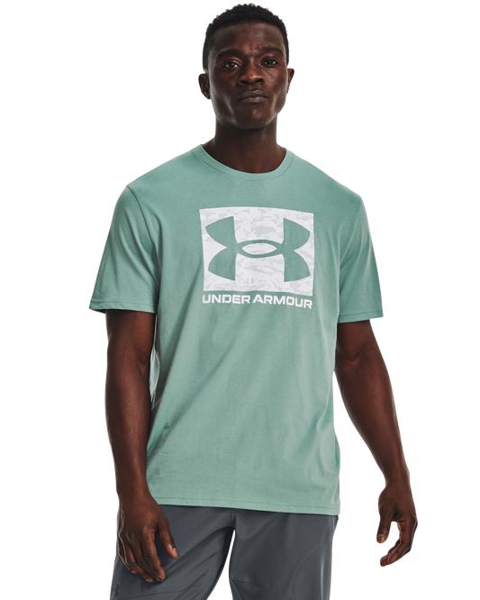 Men's UA ABC Camo Boxed Logo Short Sleeve