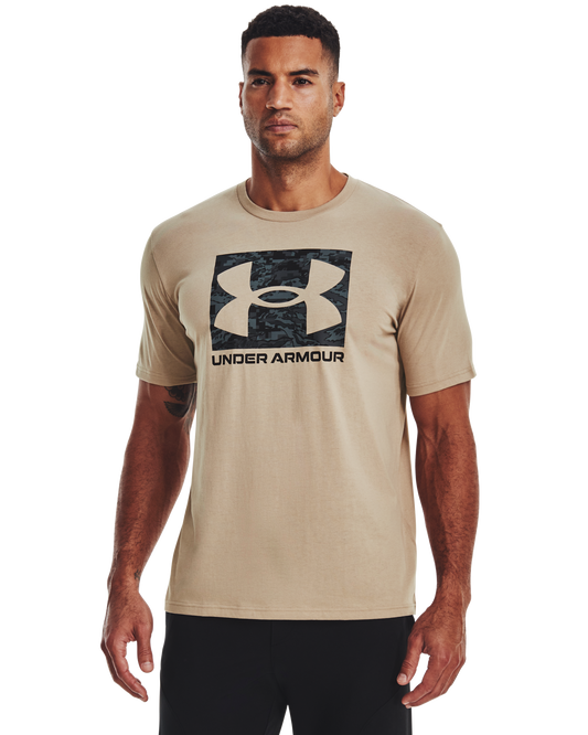 Men's UA ABC Camo Boxed Logo Short Sleeve