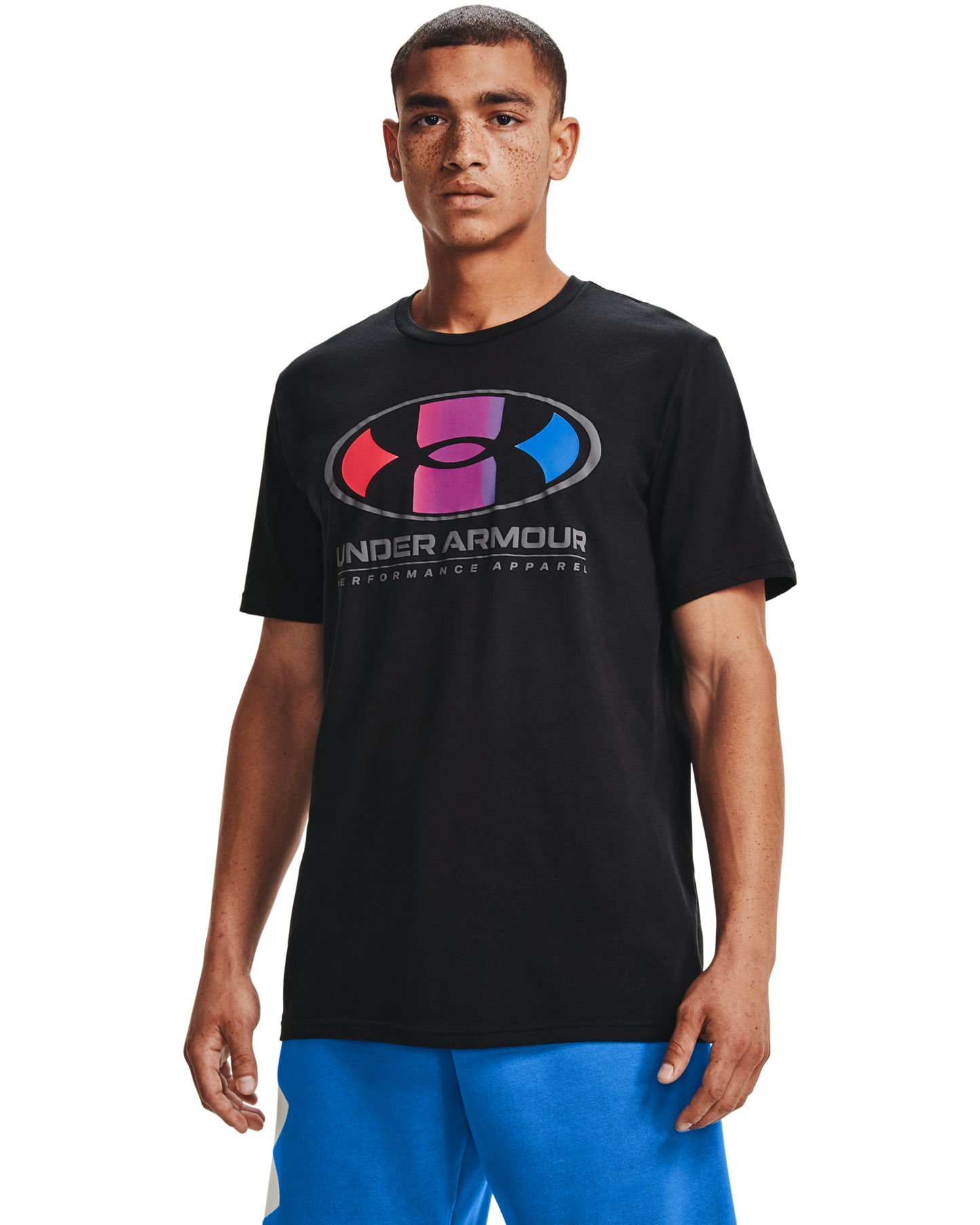 Men's UA Multi Color Lockertag Short Sleeve