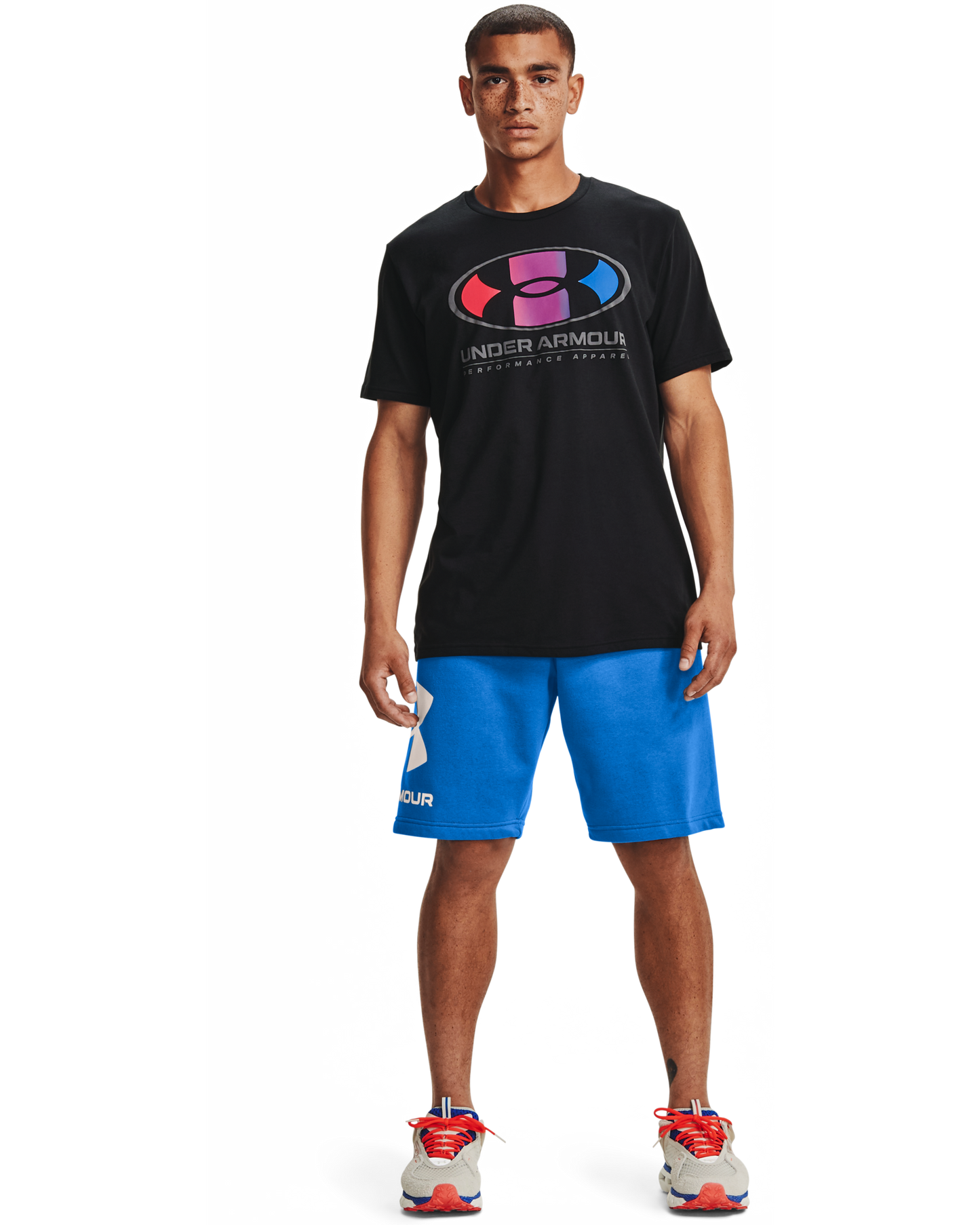 Men's UA Multi Color Lockertag Short Sleeve