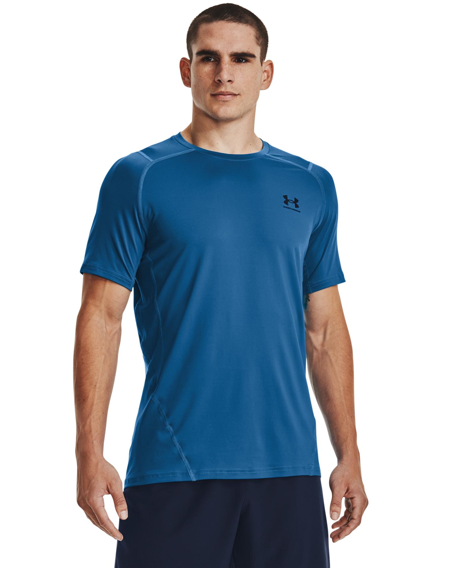 Men's HeatGear® Armour Fitted Short Sleeve