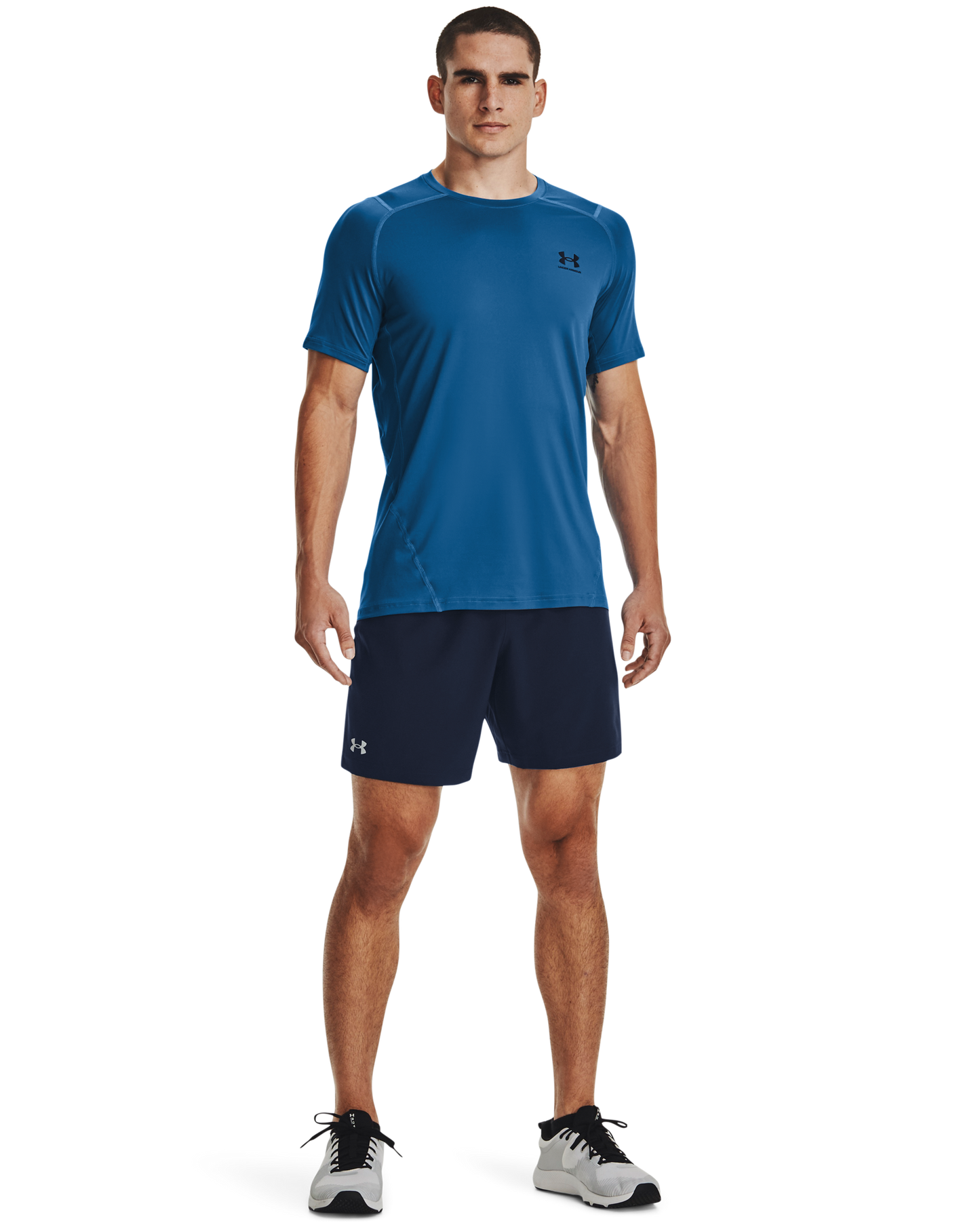 Men's HeatGear® Armour Fitted Short Sleeve