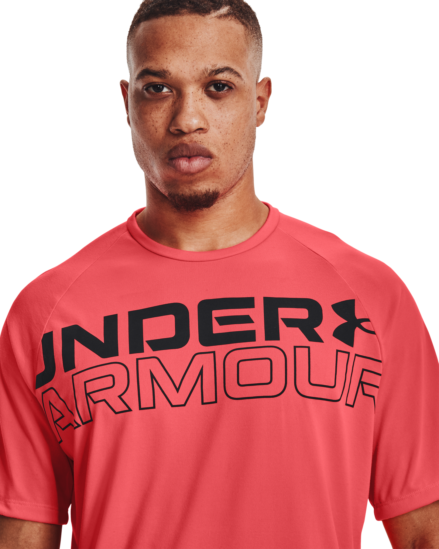 Men's UA Tech™ 2.0 Wordmark Short Sleeve