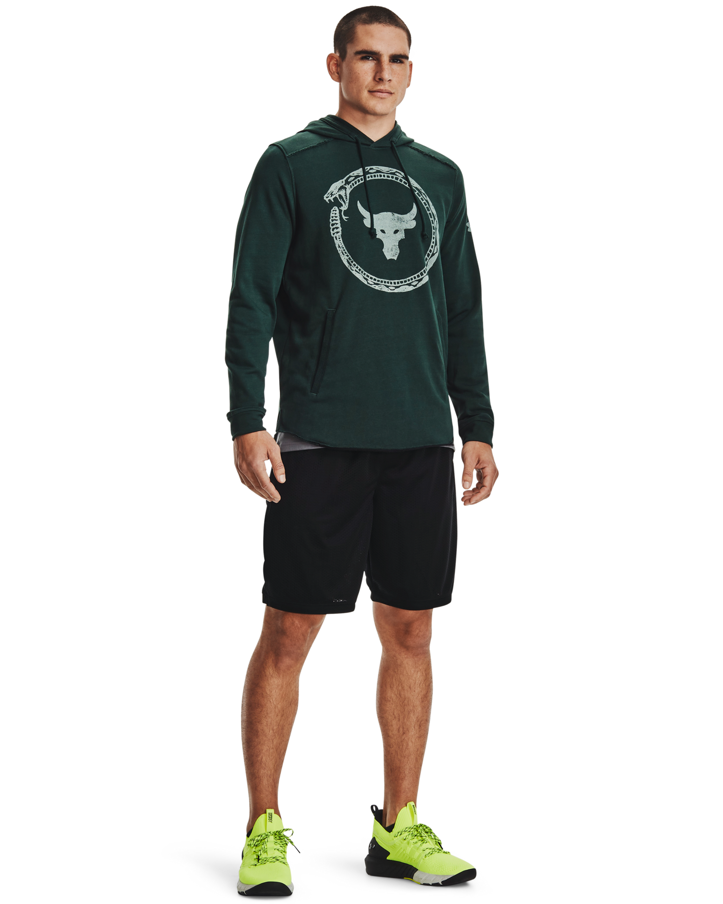 Men's Project Rock Terry Snake Hoodie