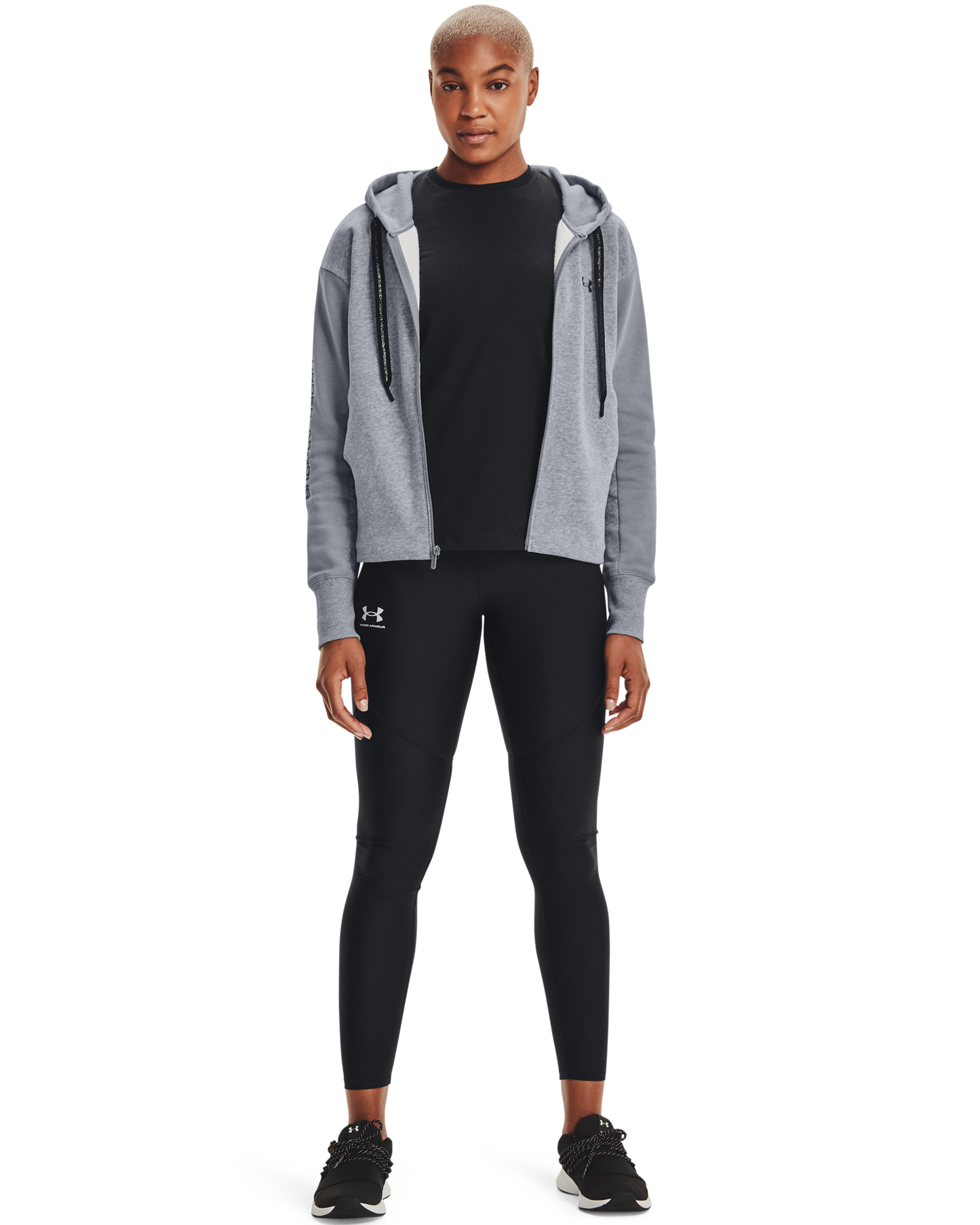 Women's UA Rival Fleece Embroidered Full Zip Hoodie