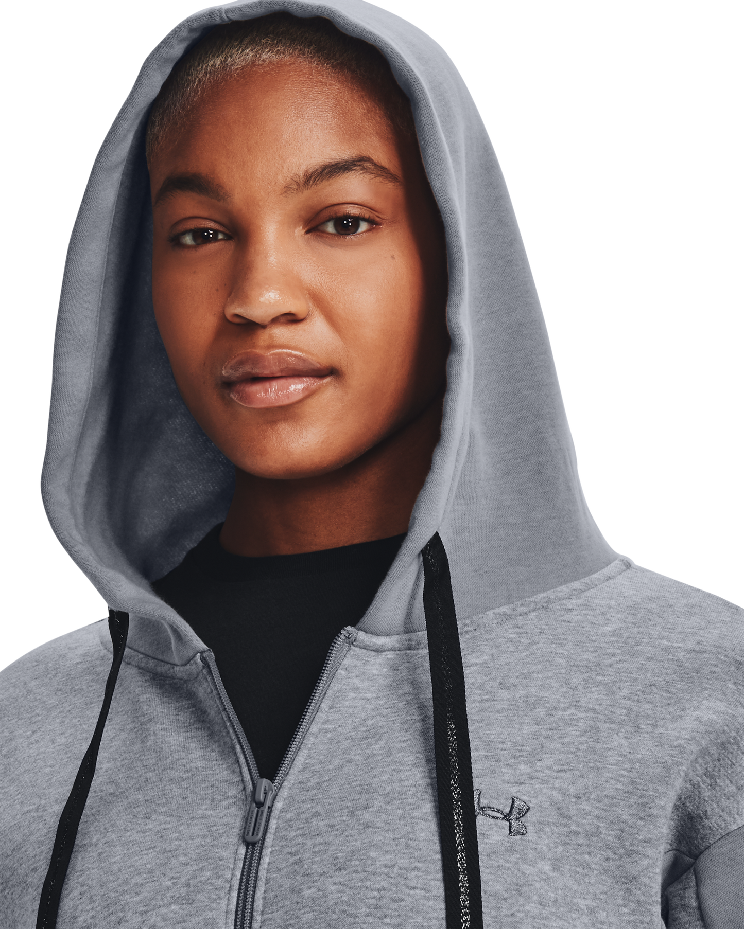 Women's UA Rival Fleece Embroidered Full Zip Hoodie