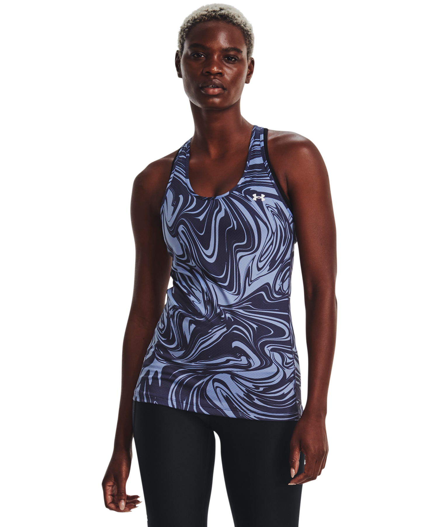Women's HeatGear® Armour Racer Print Tank