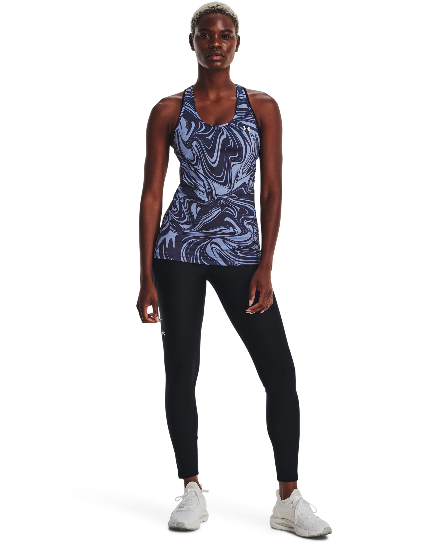 Women's HeatGear® Armour Racer Print Tank