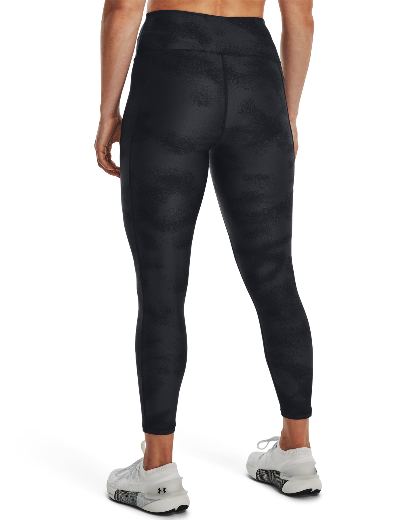 Women's HeatGear® Armour No-Slip Waistband Printed Ankle Leggings
