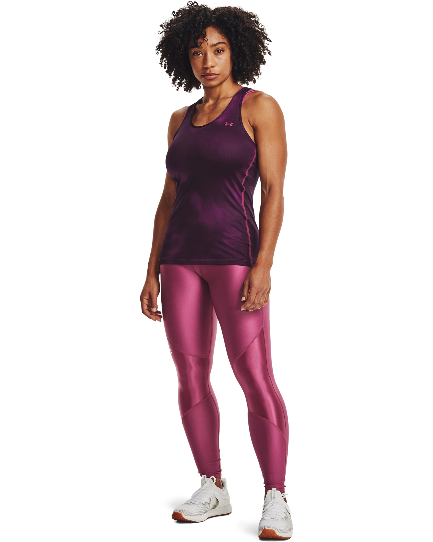 Women's HeatGear® Armour Shine Full-Length Leggings