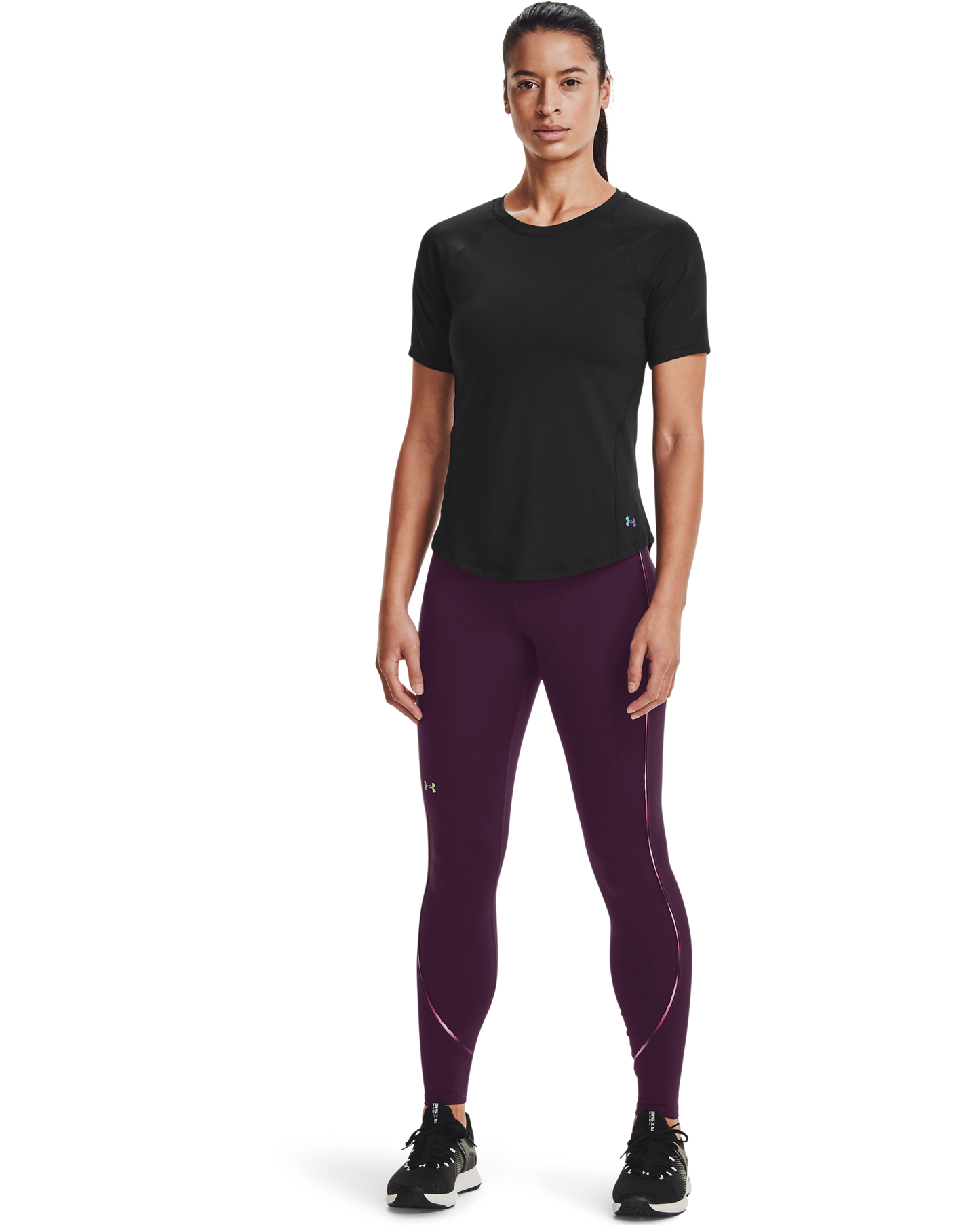 Women's UA RUSH™ Scallop Full-Length Leggings