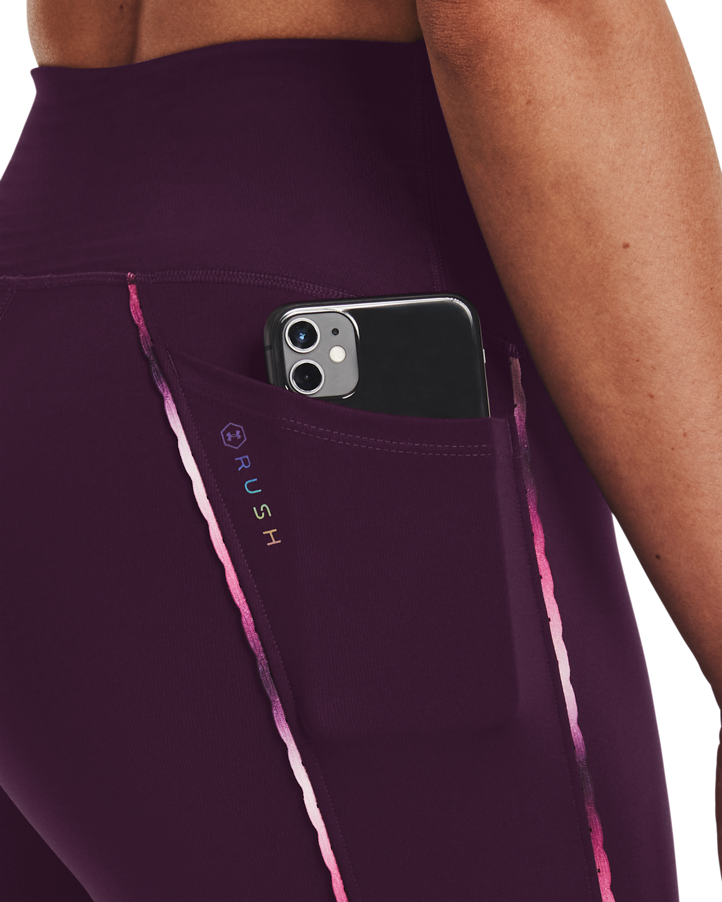 Women's UA RUSH™ Scallop Full-Length Leggings