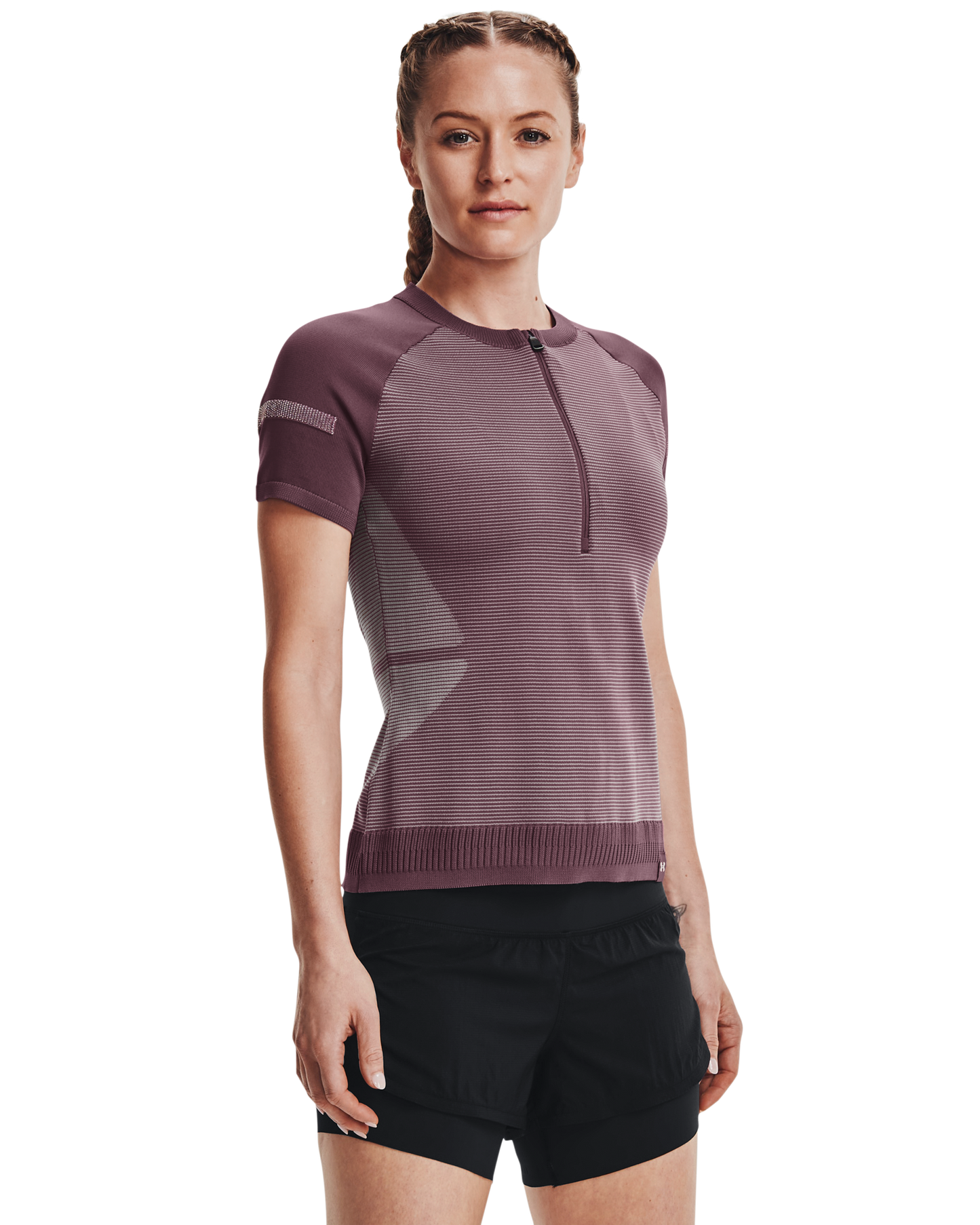 Women's UA IntelliKnit ¼ Zip Short Sleeve