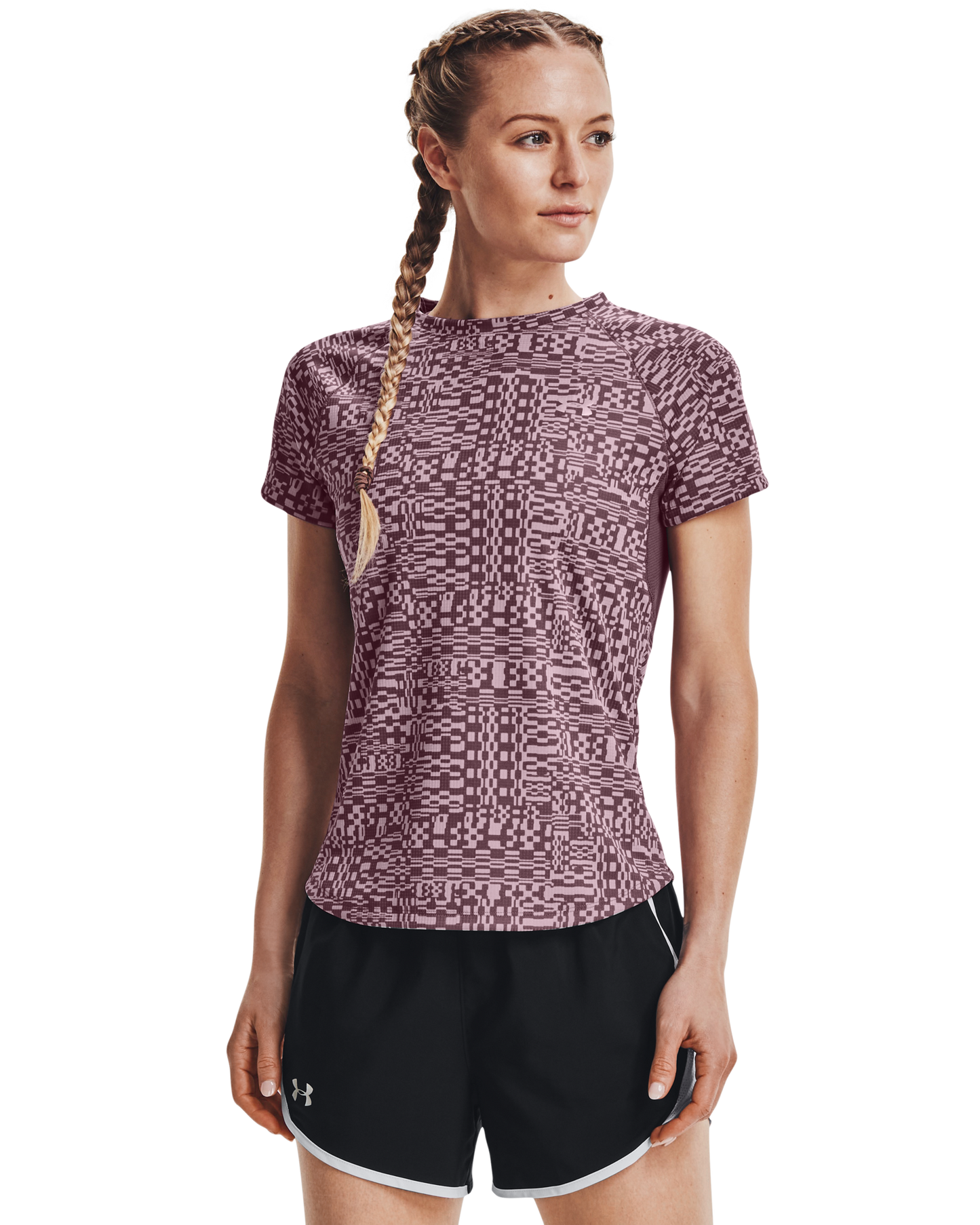 Women's UA Speed Stride Printed Short Sleeve