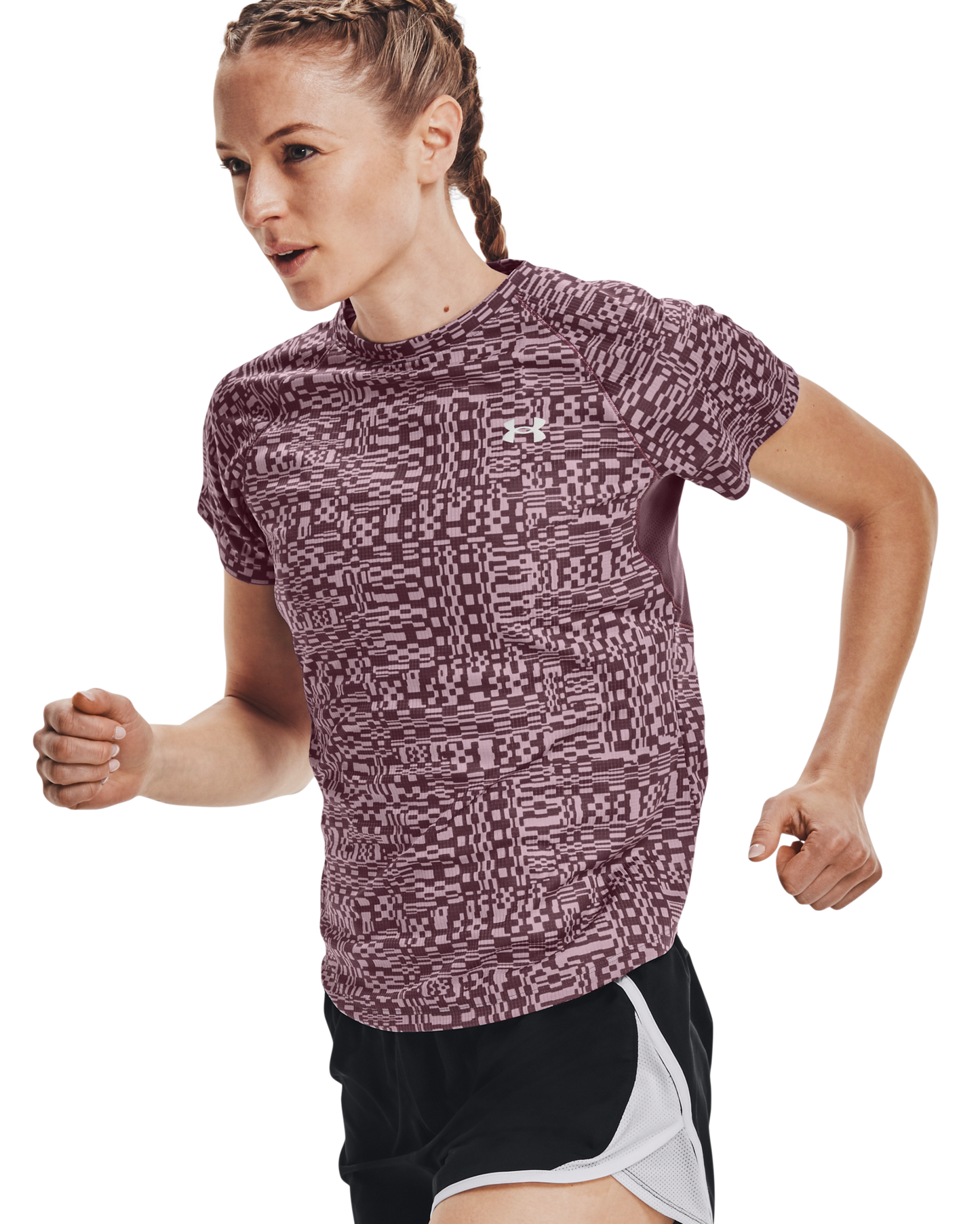 Women's UA Speed Stride Printed Short Sleeve