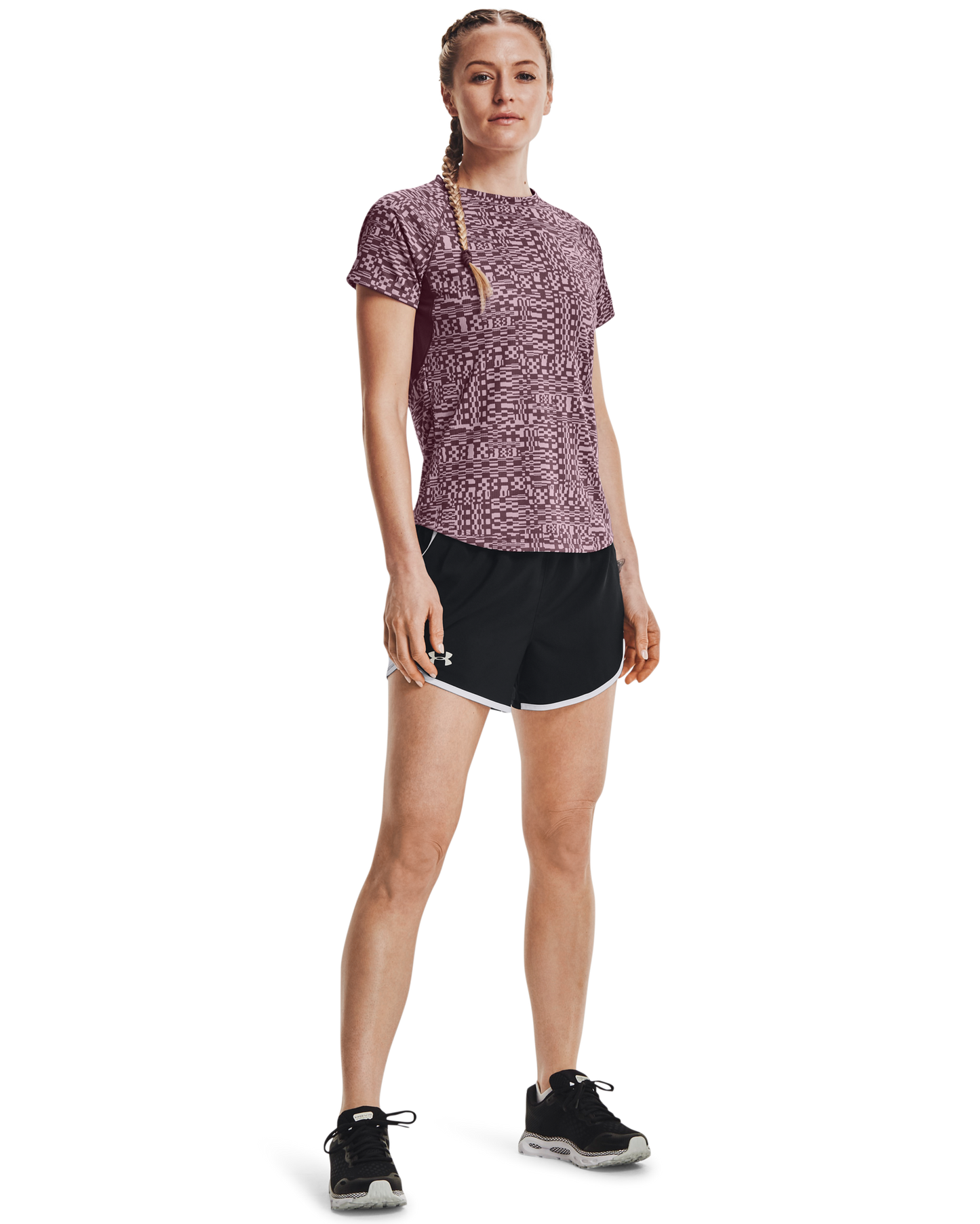 Women's UA Speed Stride Printed Short Sleeve