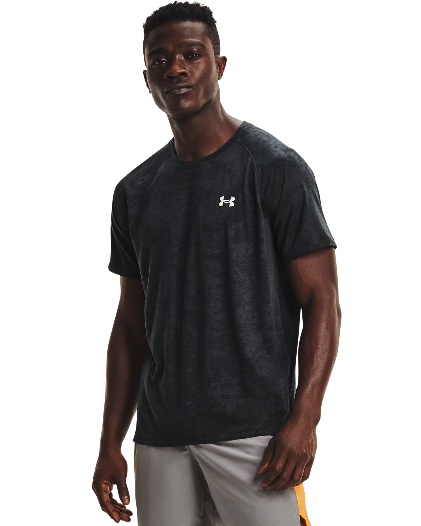 Men's UA Streaker 2.0 Camo Short Sleeve