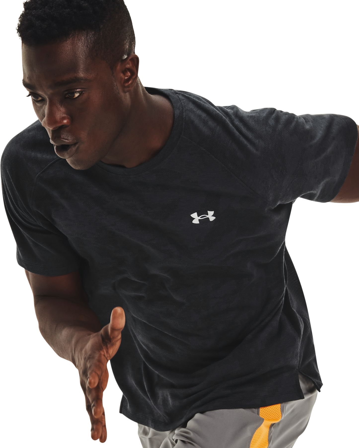 Men's UA Streaker 2.0 Camo Short Sleeve