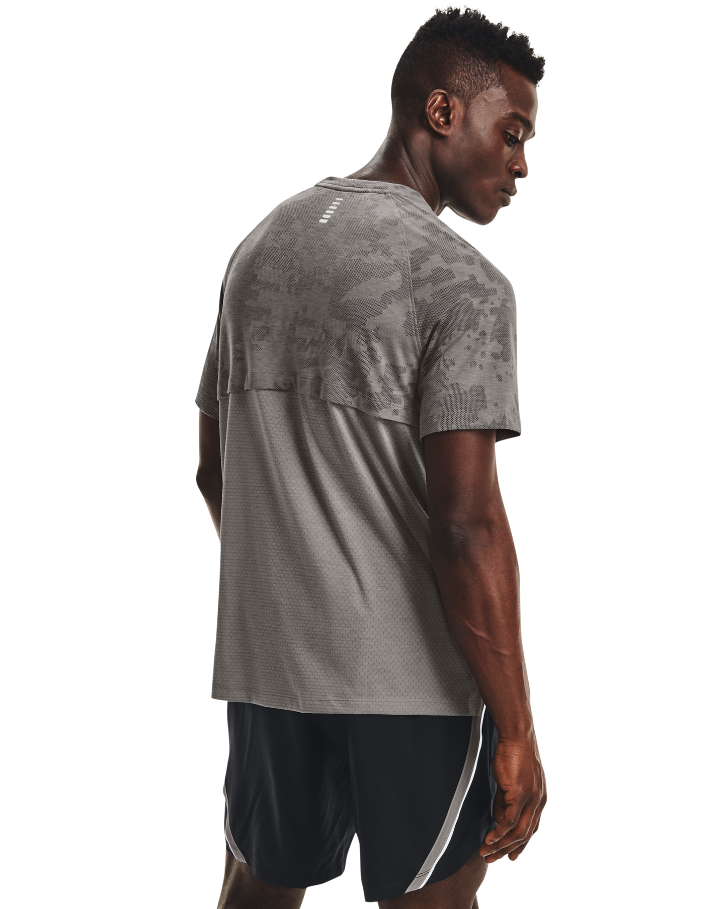 Men's UA Streaker 2.0 Camo Short Sleeve