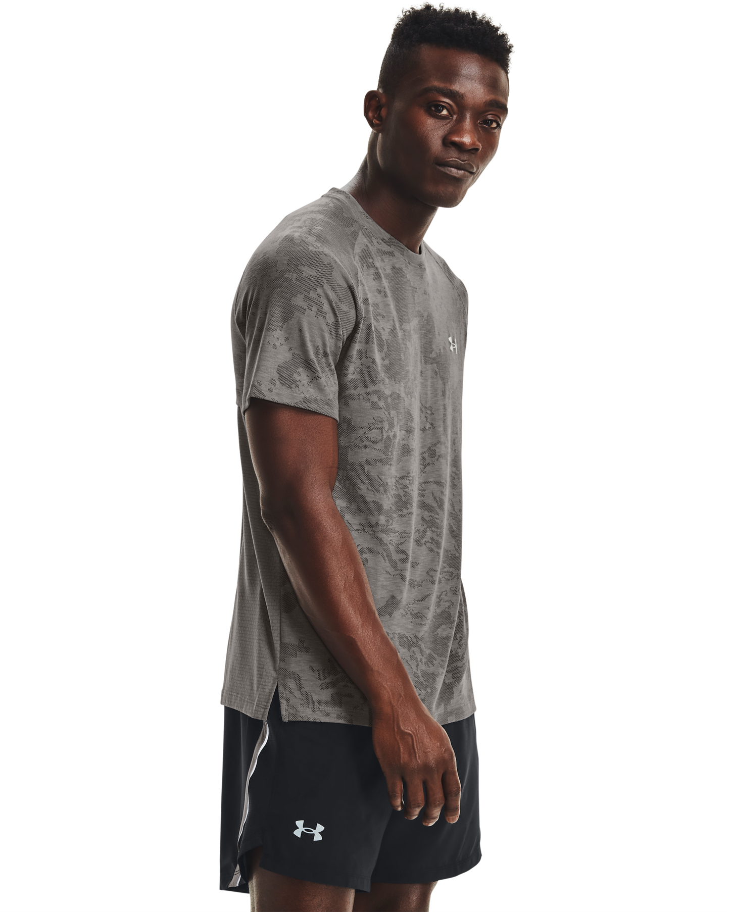 Men's UA Streaker 2.0 Camo Short Sleeve