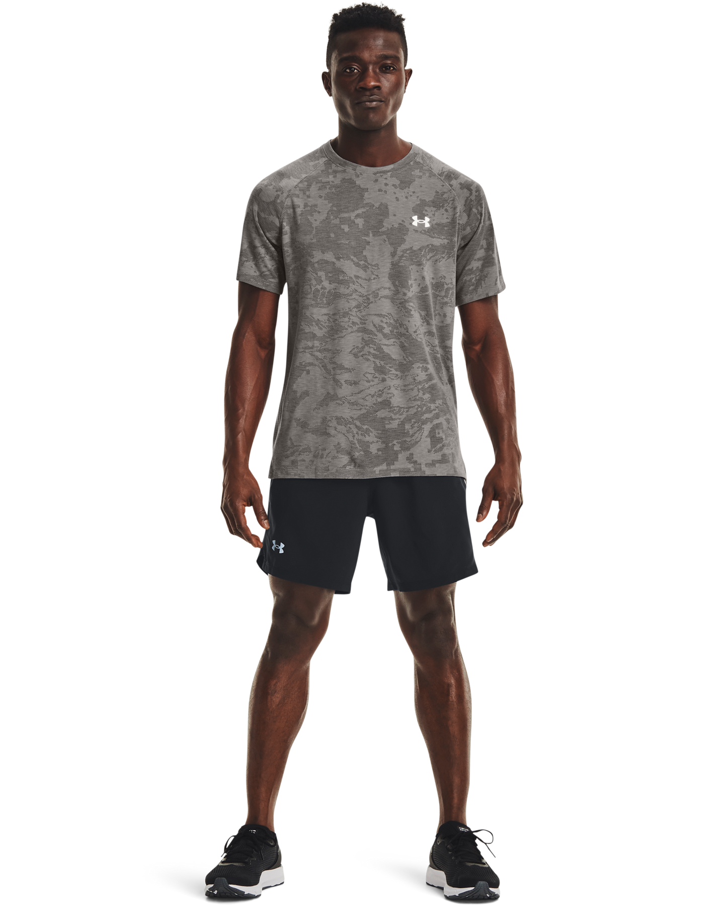 Men's UA Streaker 2.0 Camo Short Sleeve