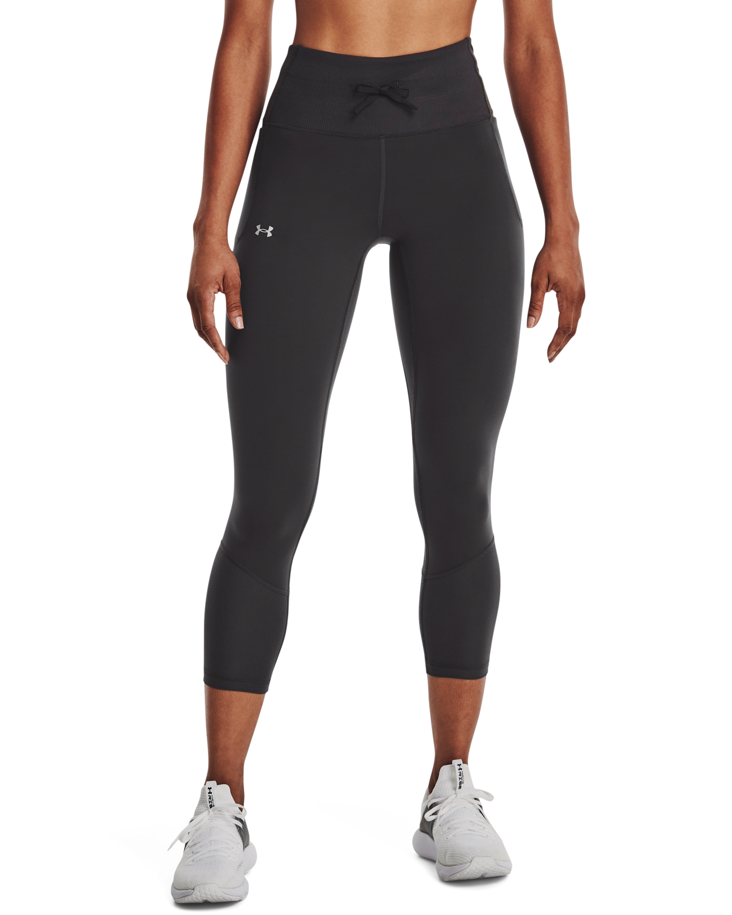 Women's UA Meridian Rib Waistband Ankle Leggings