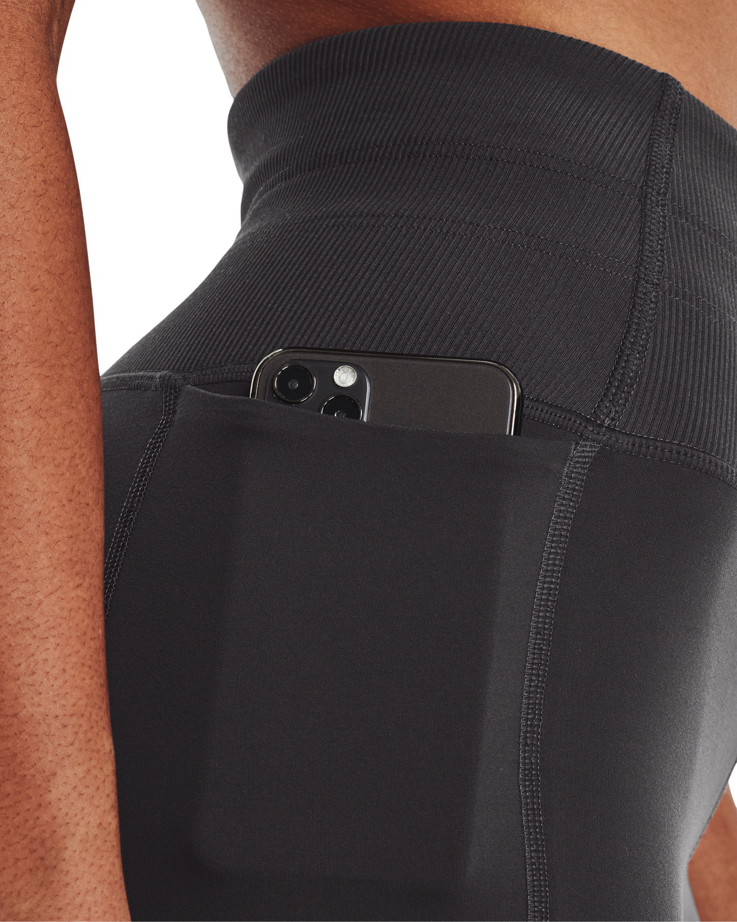 Women's UA Meridian Rib Waistband Ankle Leggings
