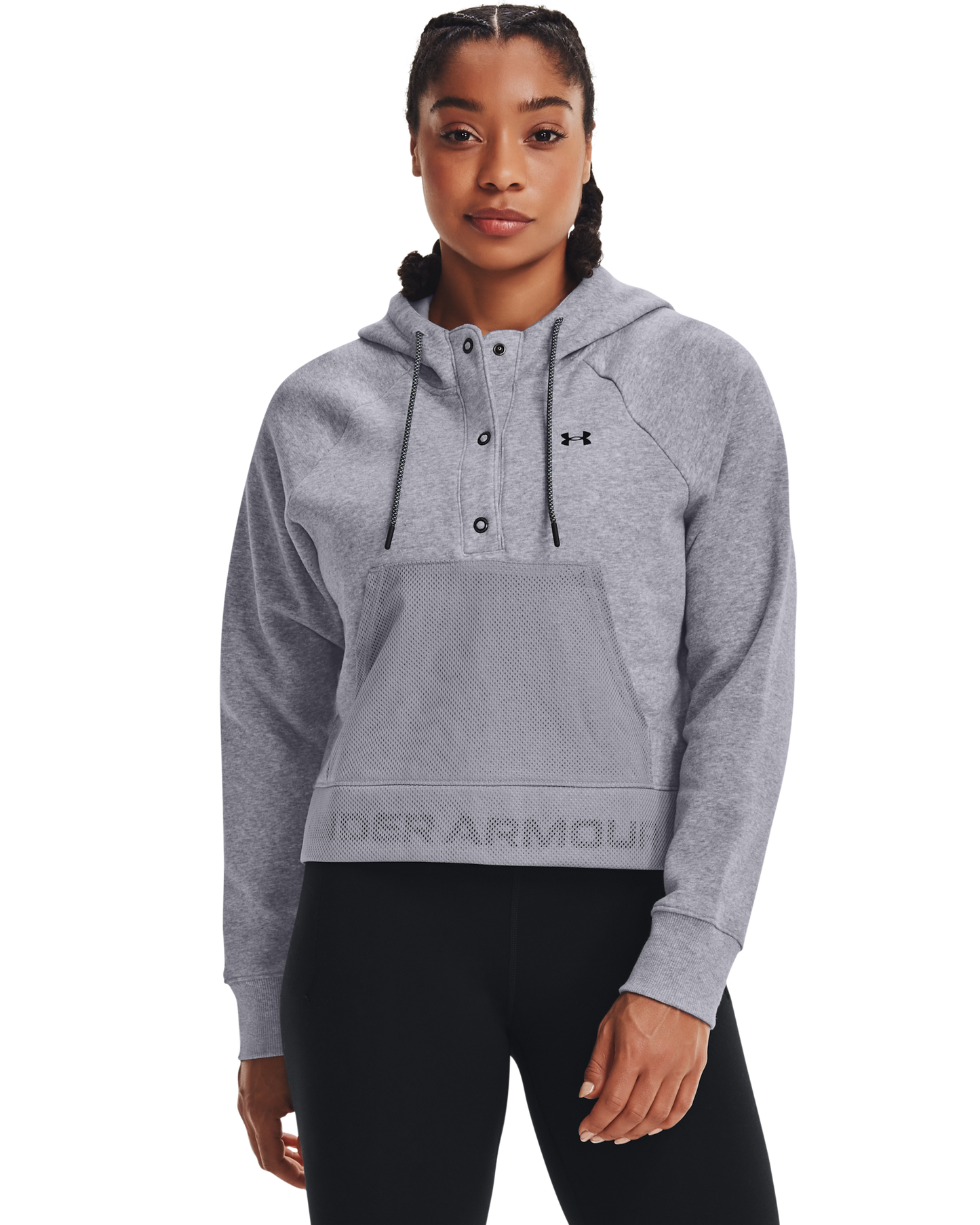 Women's UA Rival Fleece Mesh Hoodie