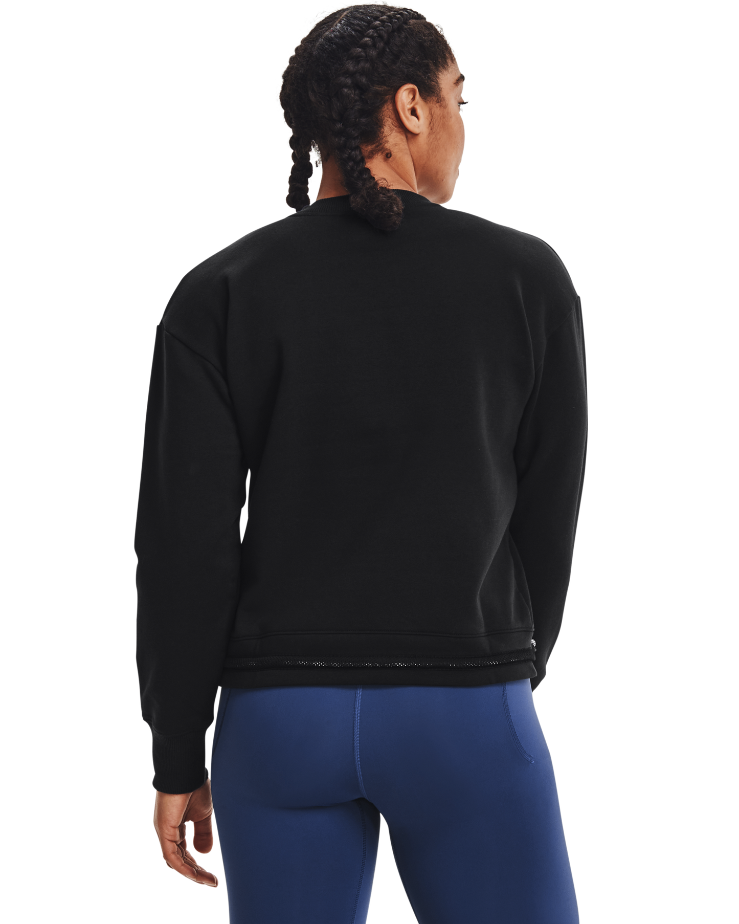 Women's UA Rival Fleece Mesh Crew