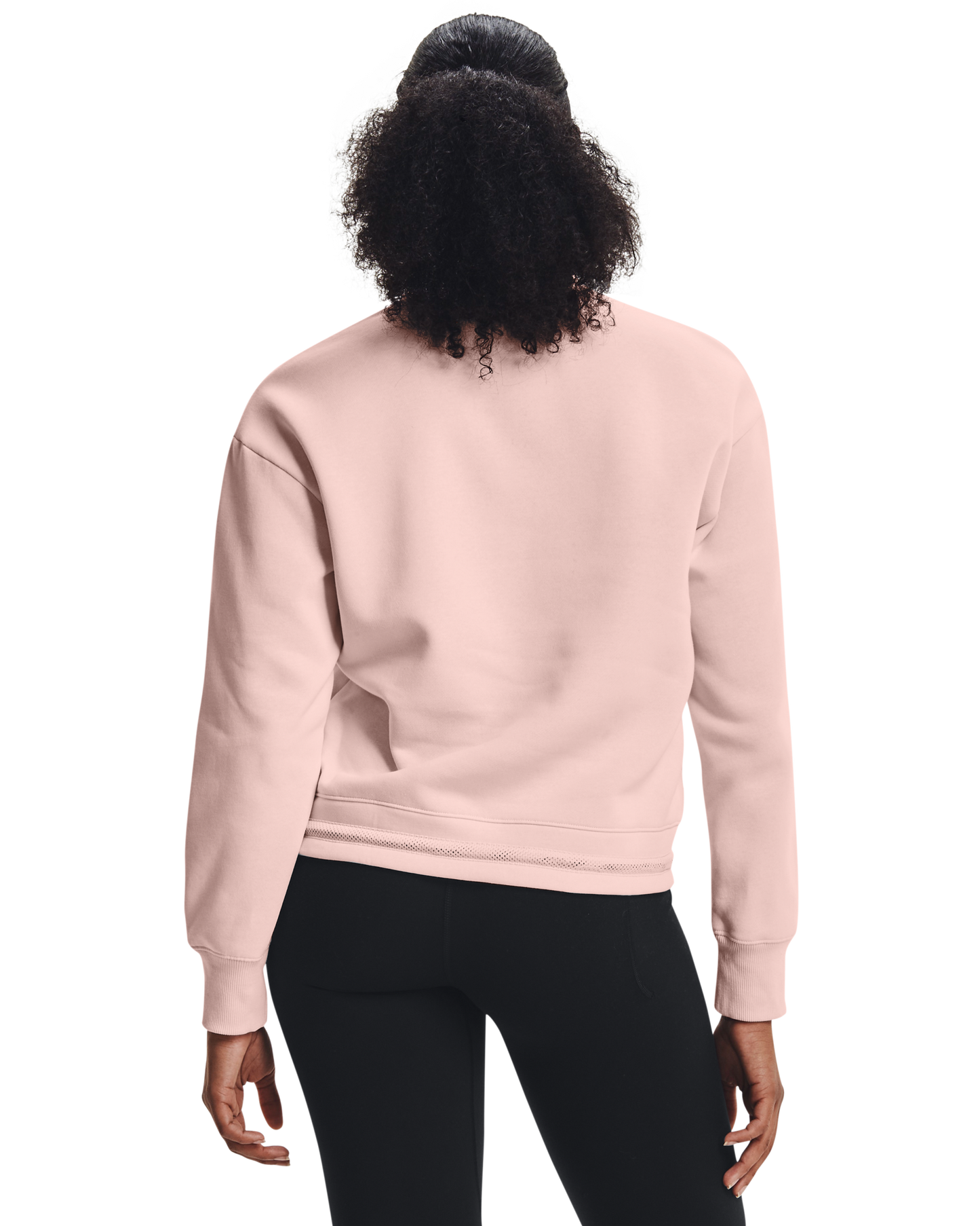 Women's UA Rival Fleece Mesh Crew