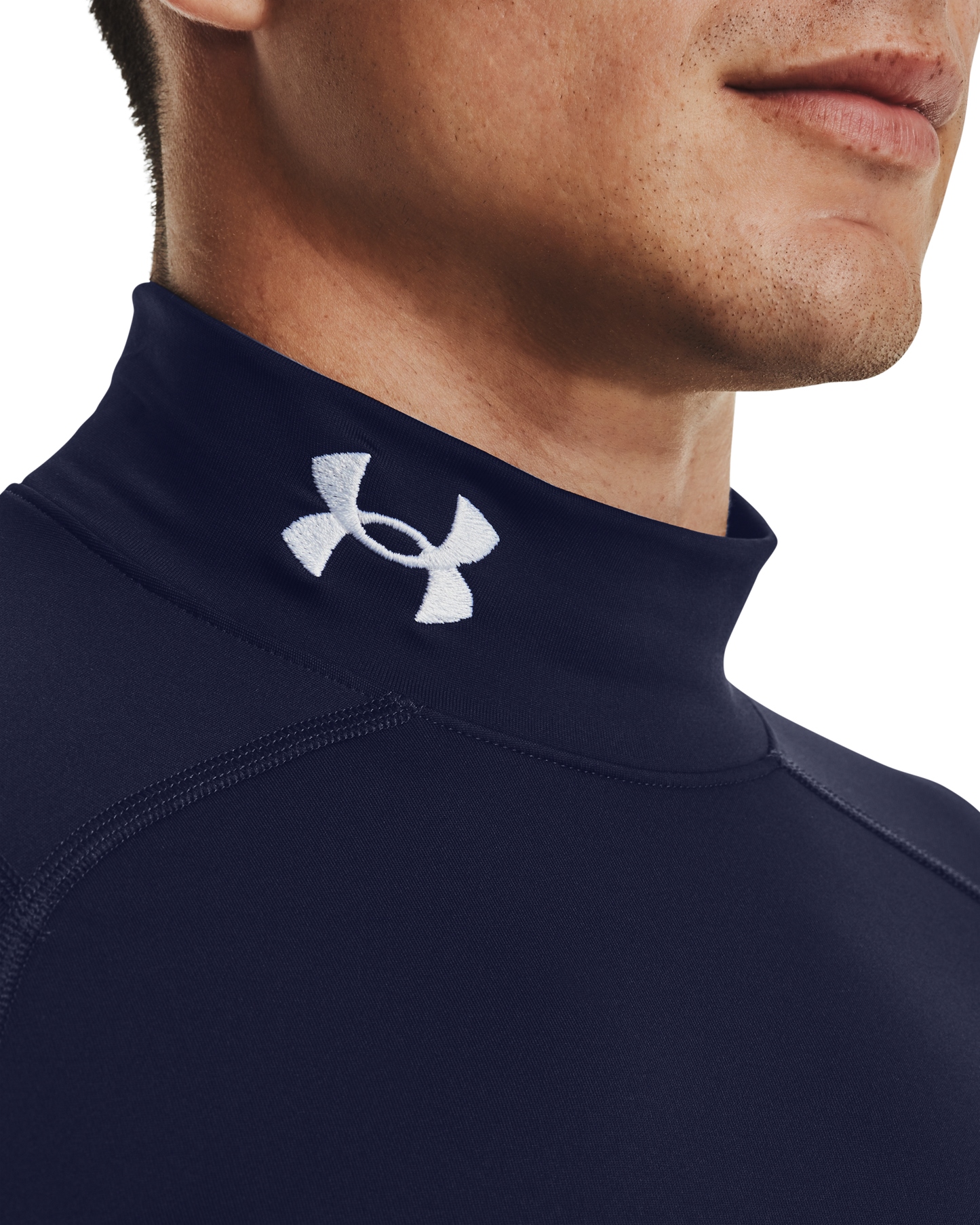 Men's UA ColdGear® Armour Compression Mock