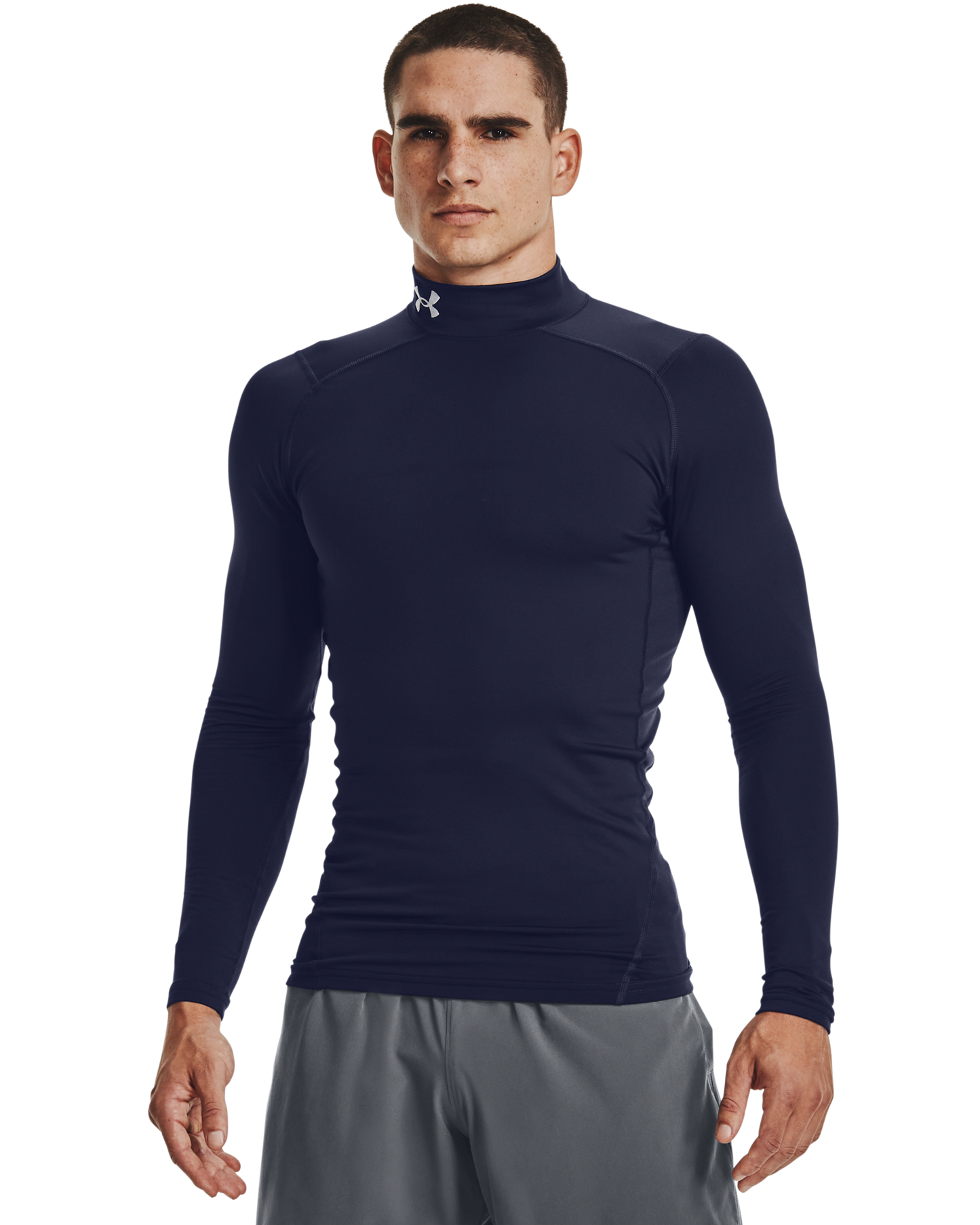 Men's UA ColdGear® Armour Compression Mock