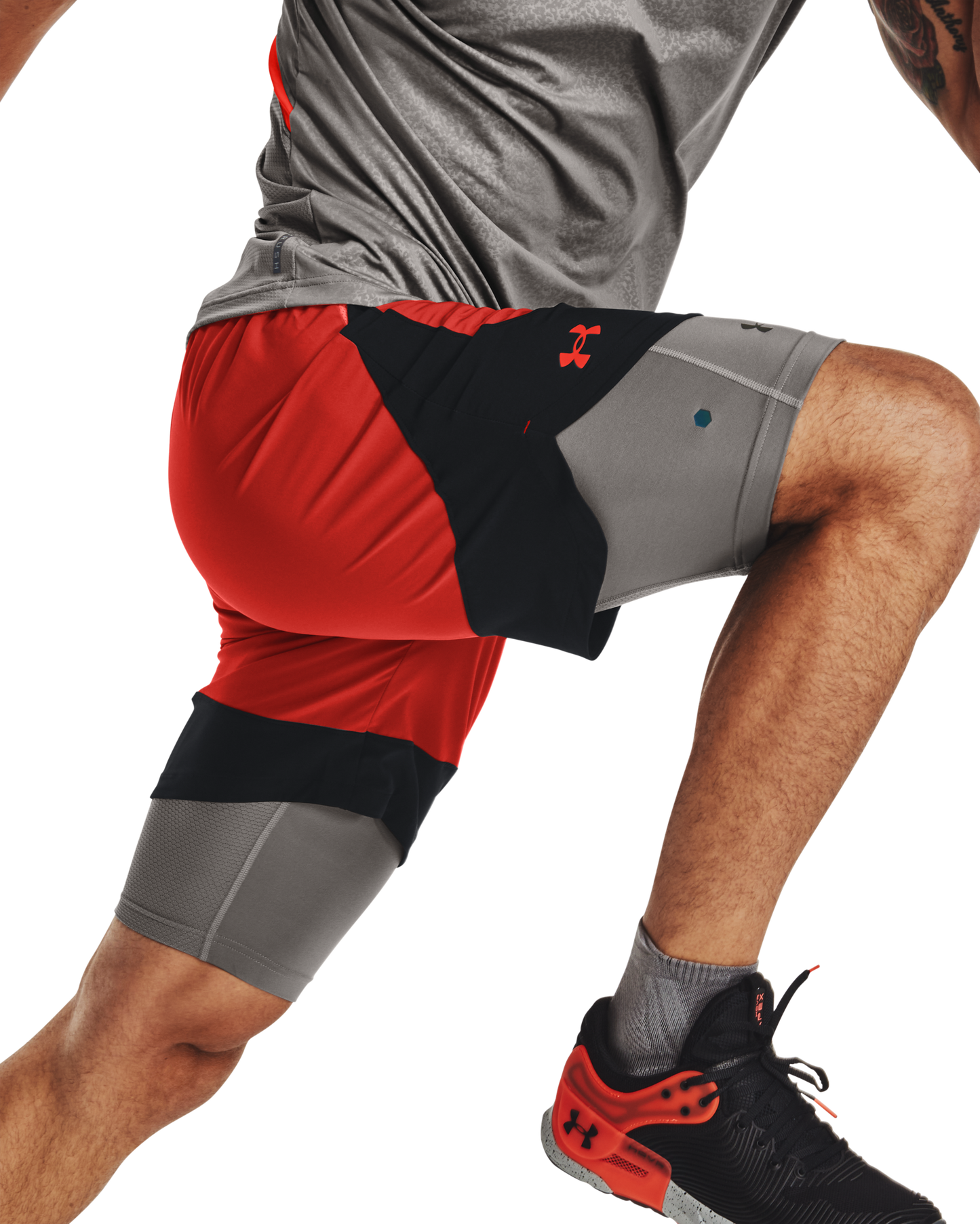 Men's UA HIIT Woven Colorblock Shorts