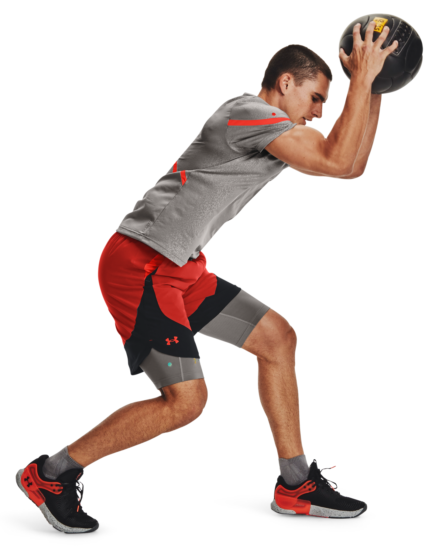 Men's UA HIIT Woven Colorblock Shorts