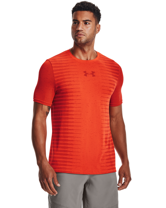 Men's UA Seamless Wordmark Short Sleeve