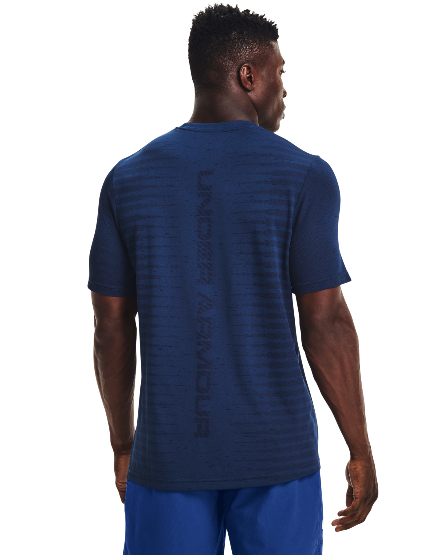 Men's UA Seamless Wordmark Short Sleeve