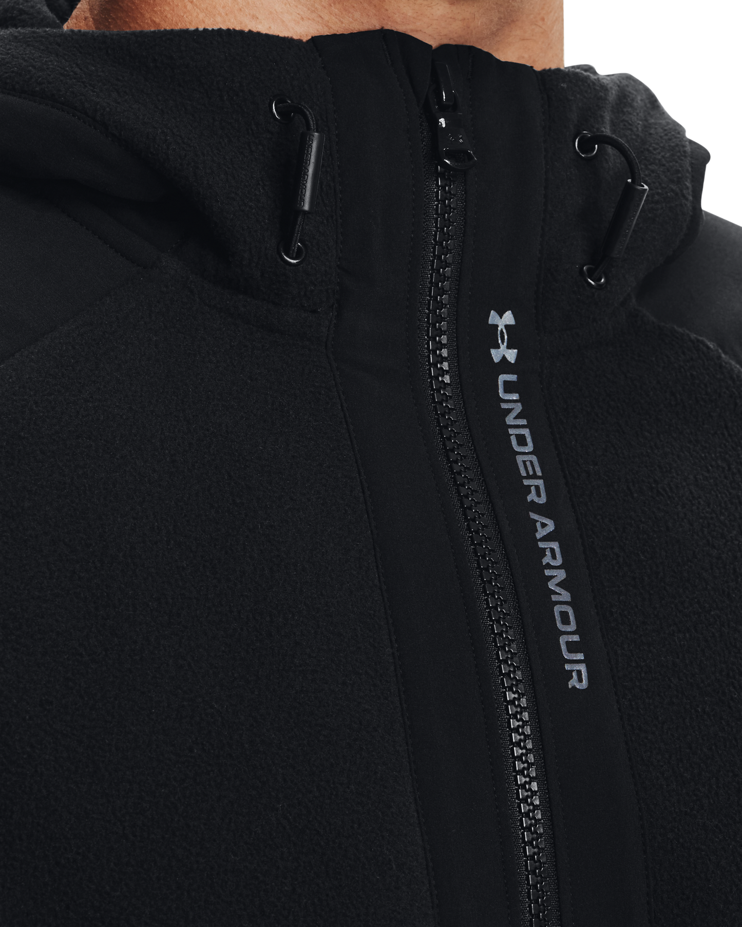 Men's UA RUSH™ Fleece Full-Zip Hoodie