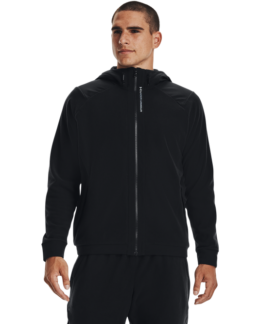 Men's UA RUSH™ Fleece Full-Zip Hoodie
